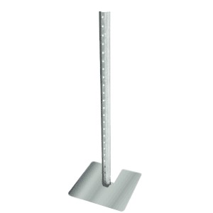 Pied de balise de 72 po. avec base de 16" x 16" non peint