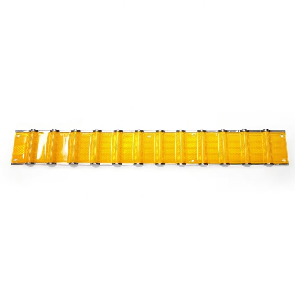 Réflecteur ondulé 6" x 34" jaune